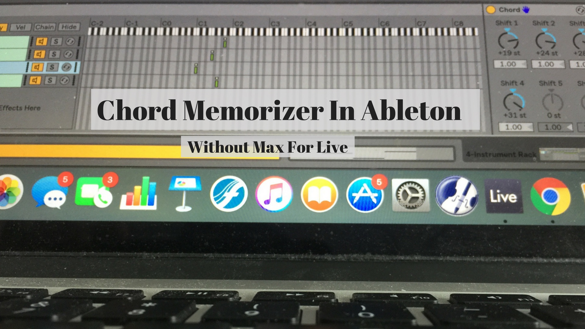 Ableton Chord Memorizer Without Max for Live