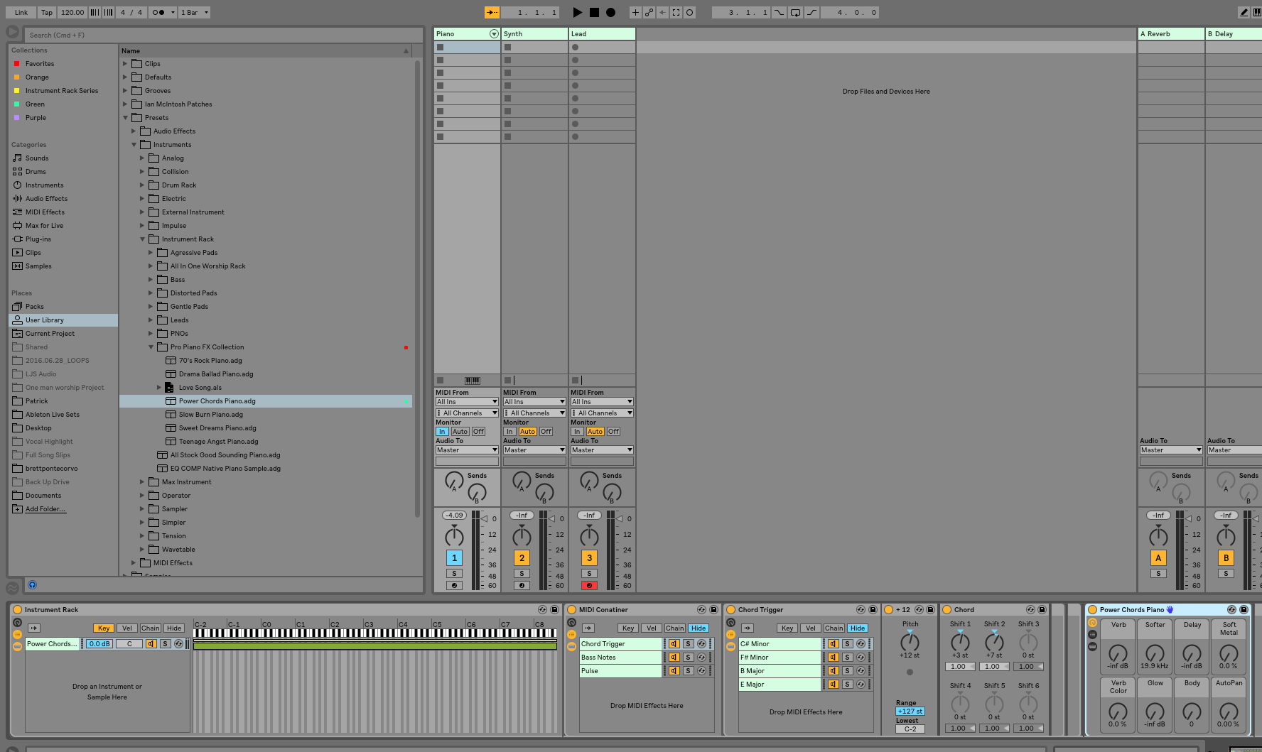 Use Ableton Like Mainstage - LiveKeyboardist