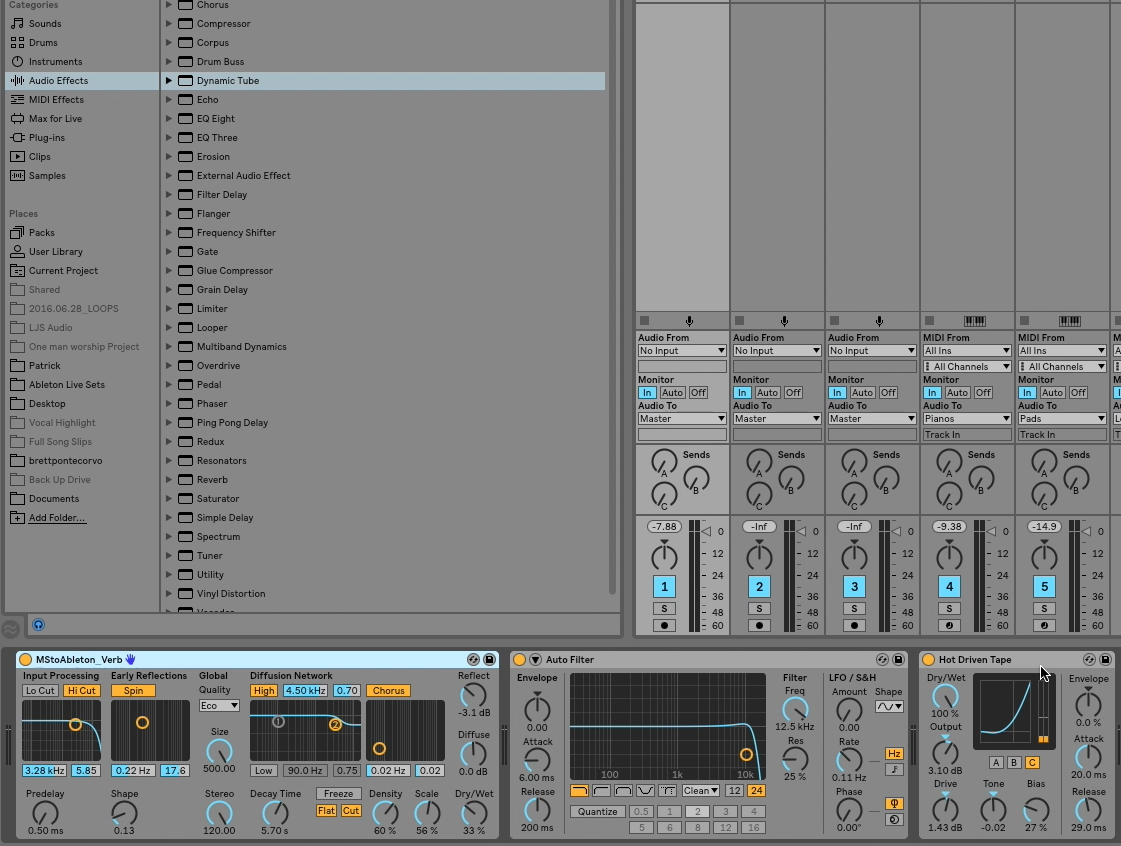 Create Smooth Patch Changes In Ableton Just Like In Mainstage ...